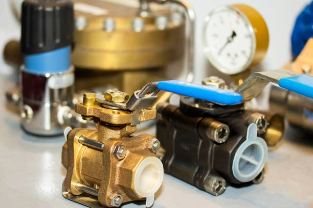 Vannes Dissimulées en Laiton Applications Industrielles