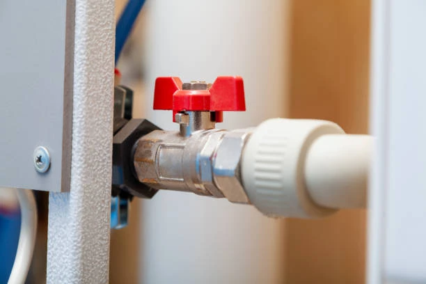 vanne de jardin en laiton