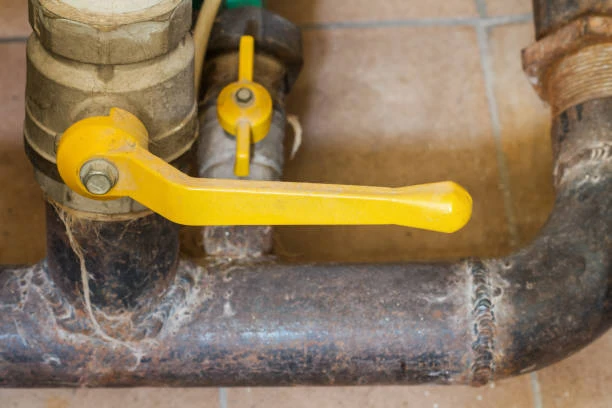 vanne de jardin en laiton